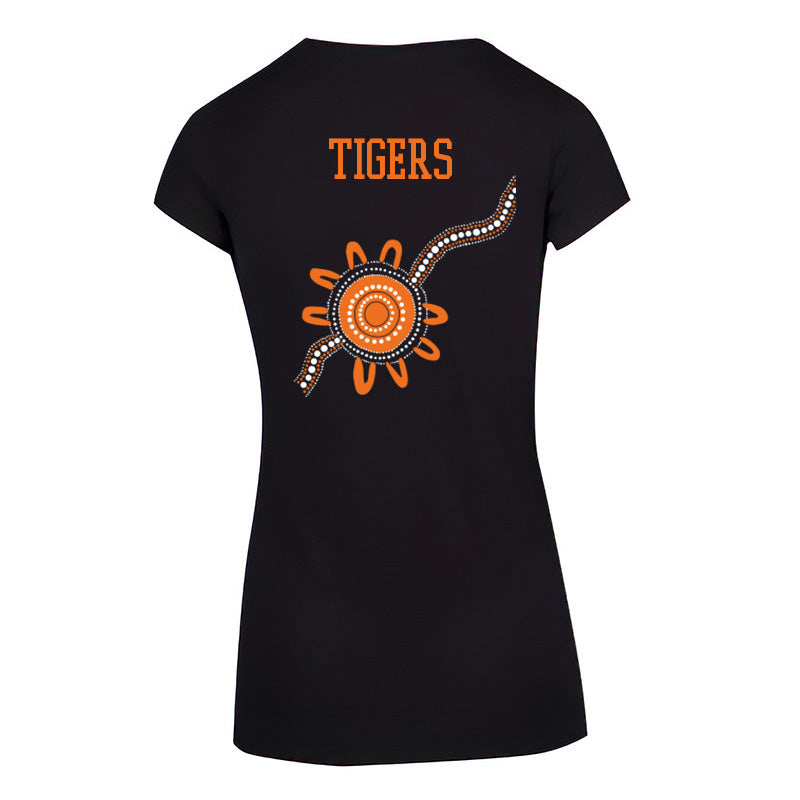 Worrigee Tigers Short Sleeve Tee Ladies Coast 2 Coast Sports Australia